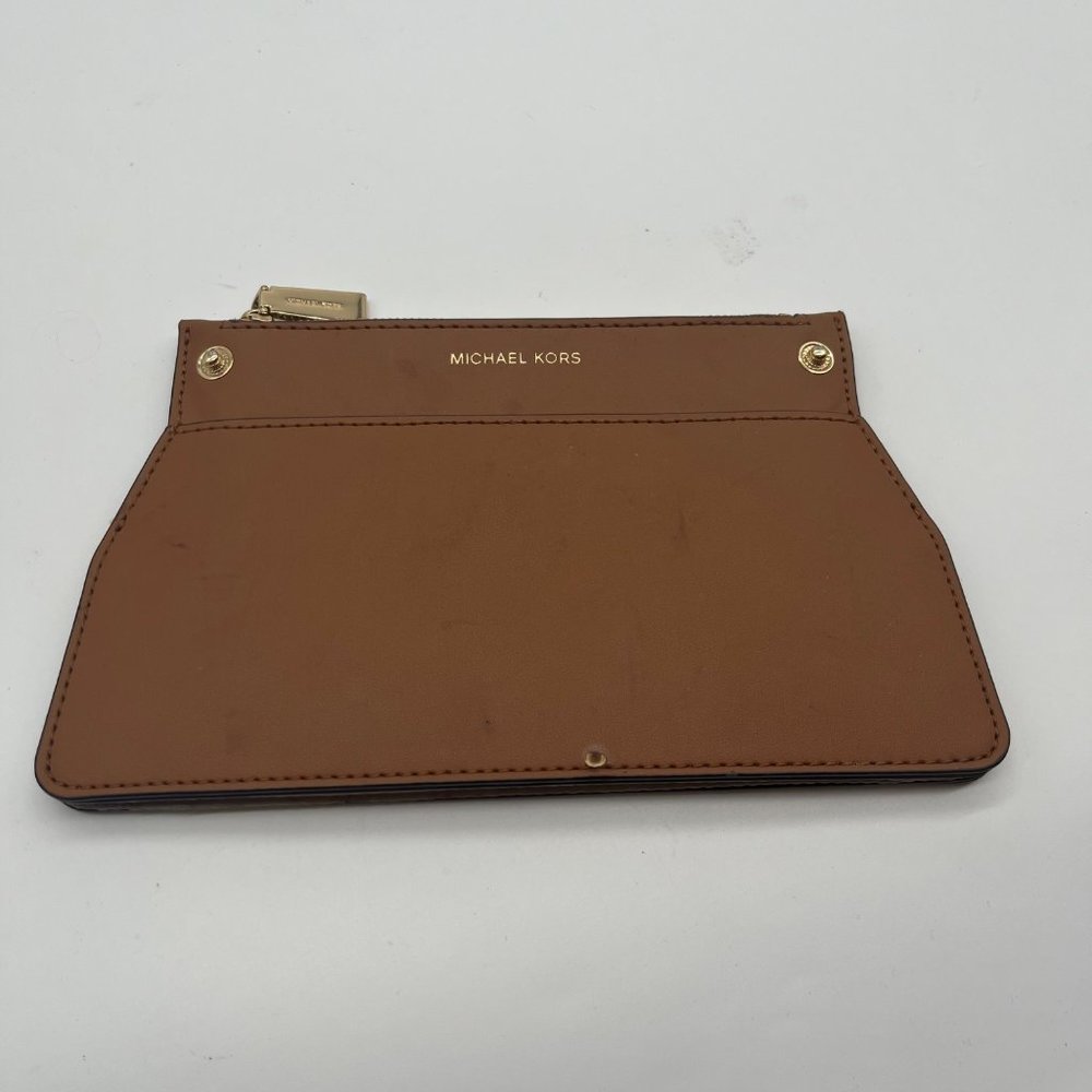 36. Michael Kors Brown Leather Purse Insert